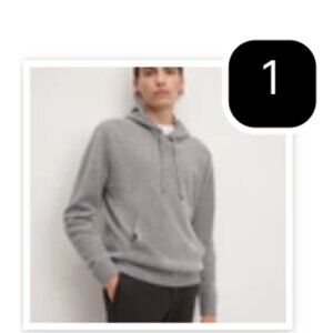 Men or Women. Everlane Felted Merino Hoodie